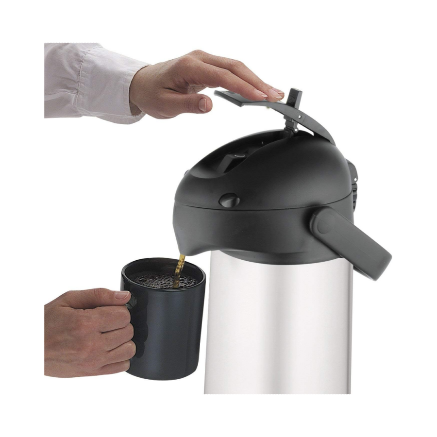 Thermos Lever Action Pump Pot Glass Flask 2.5lt - Image 3