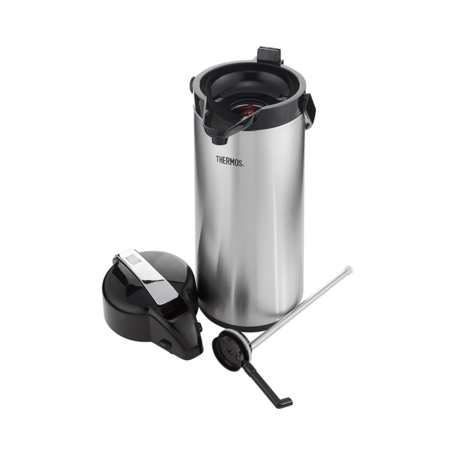 Thermos Lever Action Pump Pot Glass Flask 2.5lt - Image 2