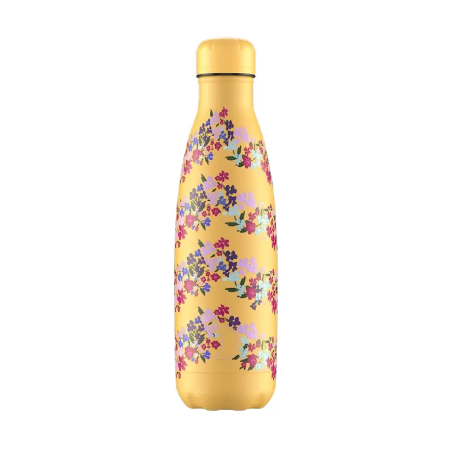 Chilly's Floral Zigzag Bottle 500ml
