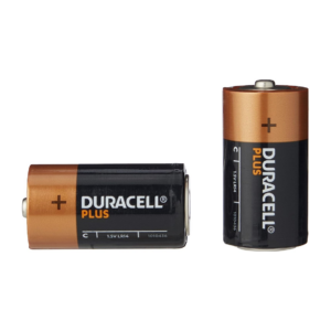 Duracell C Alkaline Batteries Plus Power (Pack of 2)