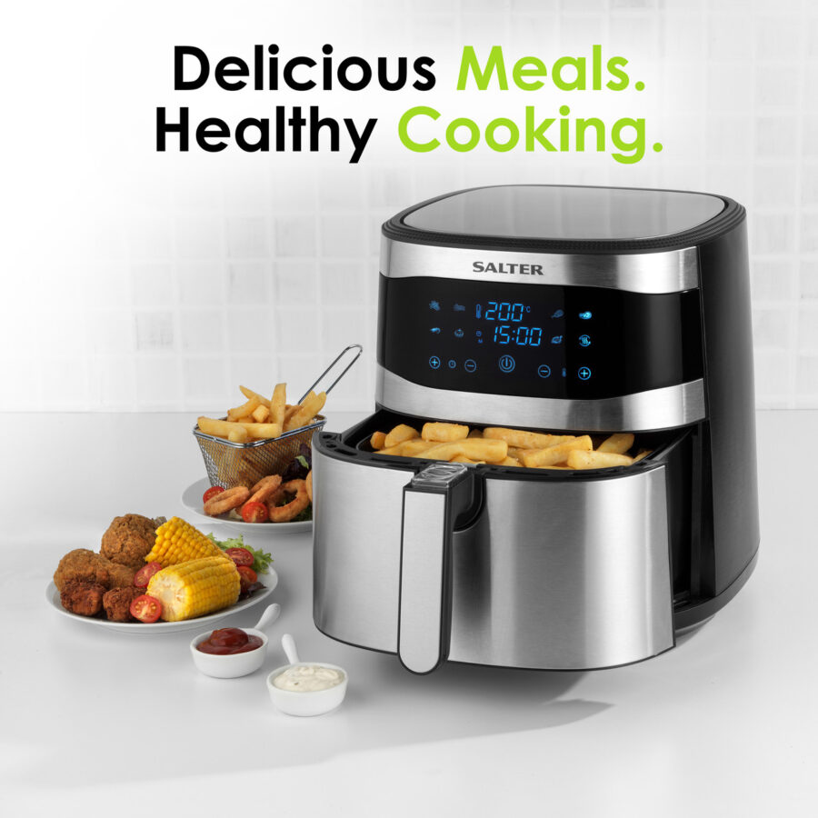 XXL Salter Digital Air Fryer with 60 Min Timer - 8L - Image 6