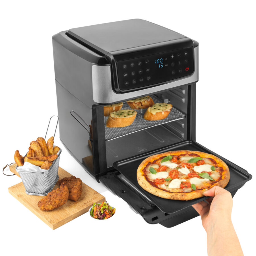 XL Salter Digital Air Fryer with 3 Racks - 12L - Image 2