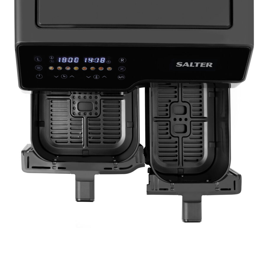 Salter Dual Sector Air Fryer with Double Drawer - 9L - Image 10