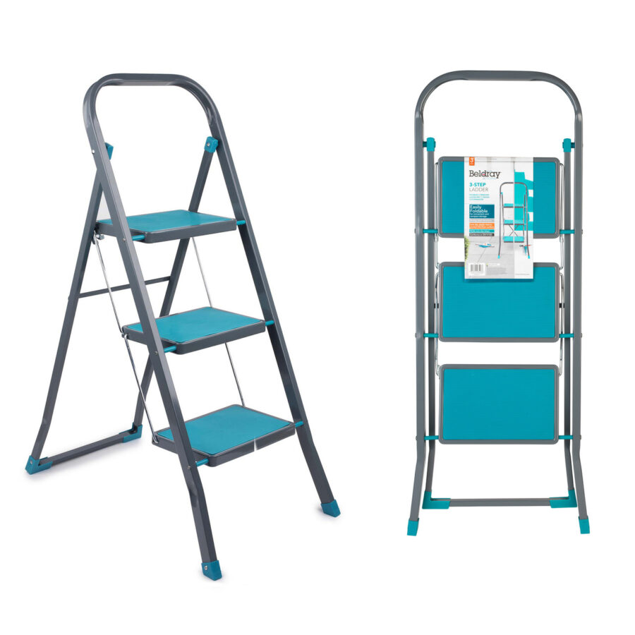 Beldray 3 Step Ladder - up to 150KG