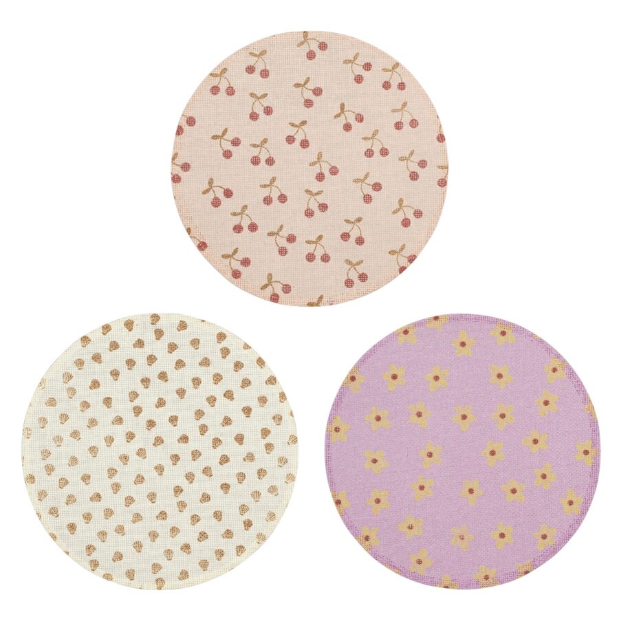 Round Placemat in 3 Designs 38cm