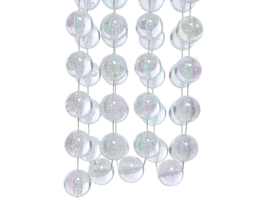 Garland Bead XXL Iris Clear - 2.7m