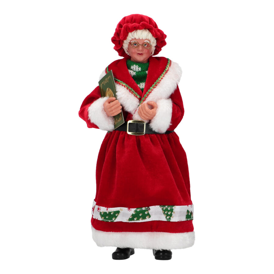 Mrs. Santa Claus Decorative Figure