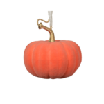 Spiced Pumpkin Ornament - Foam Velvet - 9cm